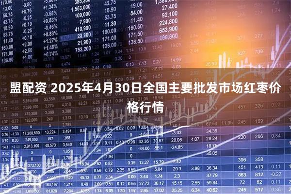 盟配资 2025年4月30日全国主要批发市场红枣价格行情