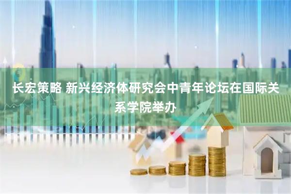 长宏策略 新兴经济体研究会中青年论坛在国际关系学院举办